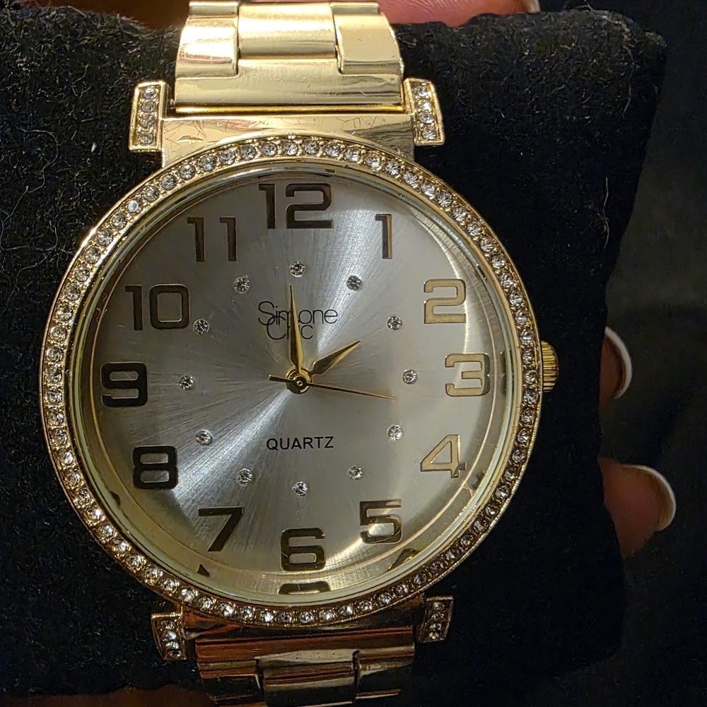 Simone Perele Gold and Silver Women's Watch